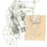 Profilo | drawing and collage on paper | 56x76 cm, 2021