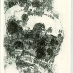 Torri - Torre I | etching on zinc 60x130 cm, 2018